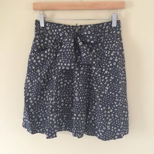 Anthropologie Lil 100% Silk Skirt